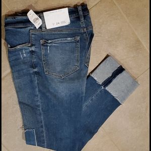 NWTS LOFT Distressed Jeans, sz 24